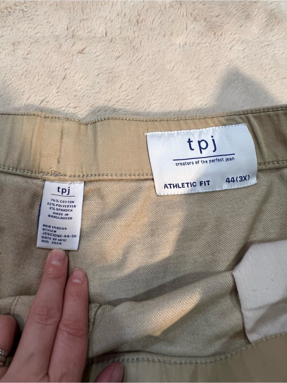TPJ mens shorts size 44 or 3XL - Picture 2 of 4